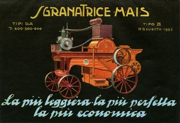 Farm Machinery. Suzzara, 1925